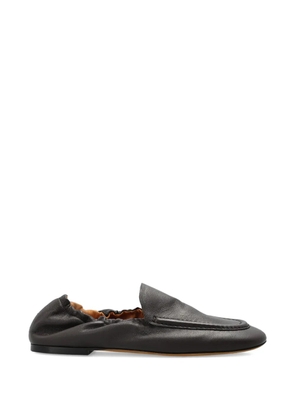 Odissì leather loafers - Brown