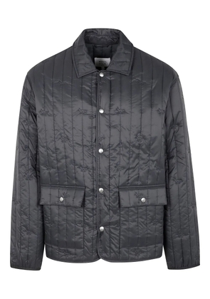 Maison Kitsuné quilted jacket - Grey