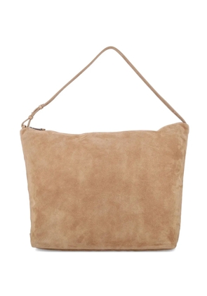 Emporio Armani zip shoulder bag - Brown