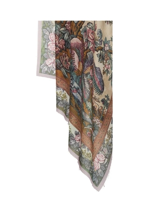 Pierre-Louis Mascia floral-pattern scarf - Pink
