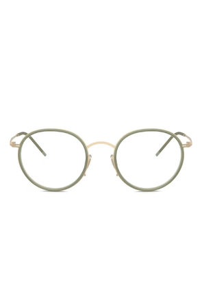 Giorgio Armani round-frame glasses - Gold