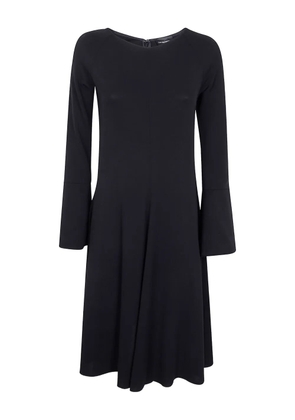 Emporio Armani flared dress - Black