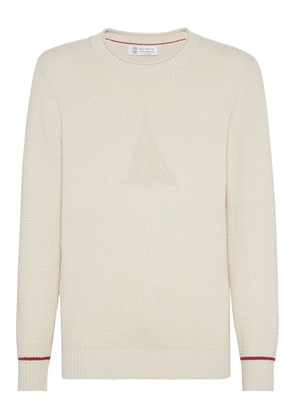 Brunello Cucinelli cotton jumper - Neutrals