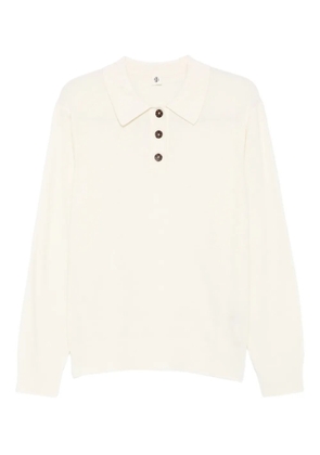 The Garment long-sleeve polo shirt - Neutrals