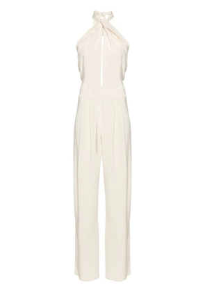 Johanna Ortiz Mark Of Honor silk jumpsuit - Neutrals