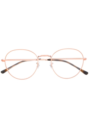 Ray-Ban slim round frame glasses - Gold
