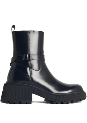 Jimmy Choo Conny buckle-strap ankle boots - Black