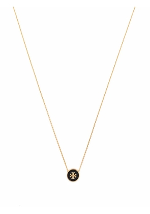 Tory Burch Kira enamel pendant necklace - Gold