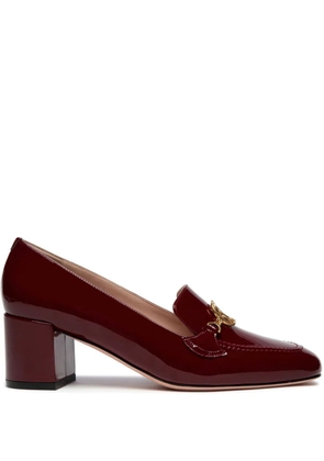 Bally 50mm Obrien leather pumps - Red