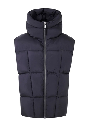 Thom Krom quilted hooded vest - Black
