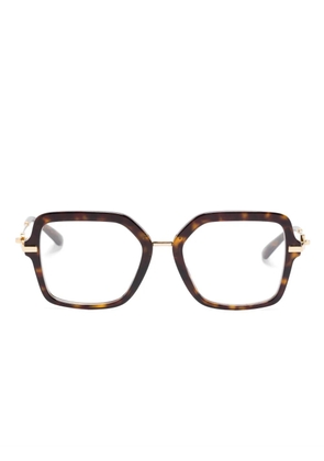 Dolce & Gabbana Eyewear square-frame glasses - Brown