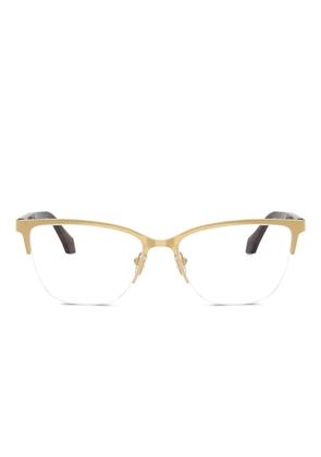 Versace Eyewear cat eye-frame glasses - Gold