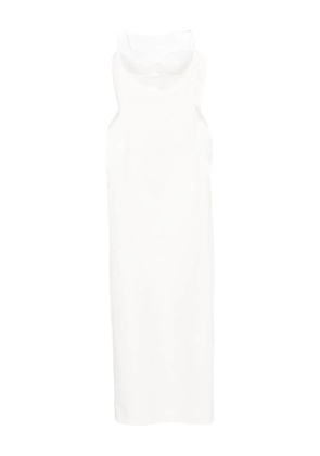 Magda Butrym sleeveless maxi dress - Neutrals