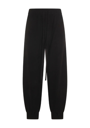 Thom Krom drawstring wool trousers - Black