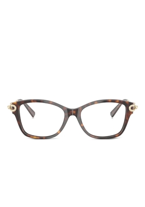 Tiffany & Co Eyewear tortoiseshell-pattern glasses - Brown
