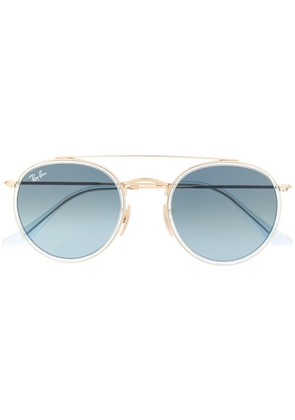 Ray-Ban round double bridge sunglasses - Metallic