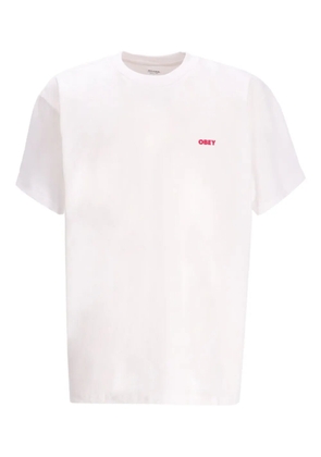 Obey cotton T-shirt - White