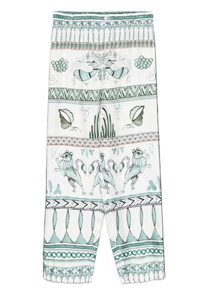 Fabiana Filippi silk trousers - White