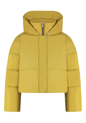 RHUDE hooded padded jacket - Yellow