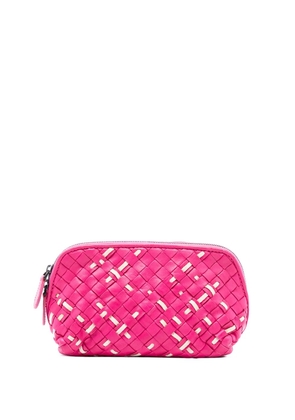 Bottega Veneta Pre-Owned 2012-2025 Nappa Intrecciato pouch - Pink