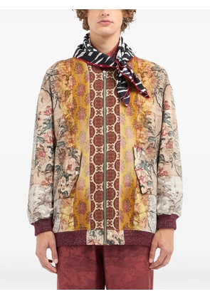 Pierre-Louis Mascia geometric-pattern scarf - Black