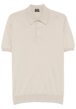 Kiton knitted polo shirt - Neutrals