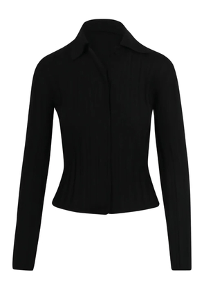 Plan C ribbed knitwear - Black