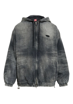 Diesel D-Offy-S hooded zip jacket - Grey
