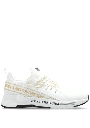 Versace Jeans Couture Dynamic logo-strap sneakers - White