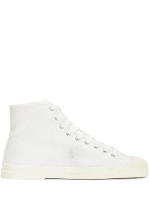 Polo Ralph Lauren Polo Pony-embroidered sneakers - White
