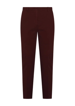 Incotex welt-pocket trousers - Red