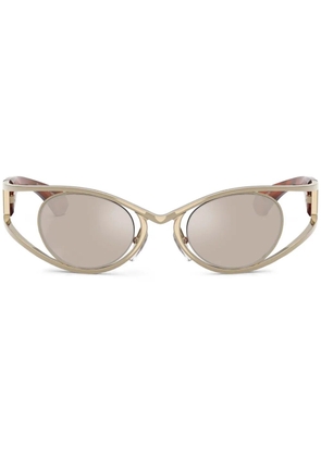 Alain Mikli round-frame sunglasses - Gold