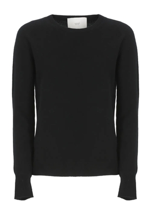Vanisè long-sleeved crew-neck sweater - Black
