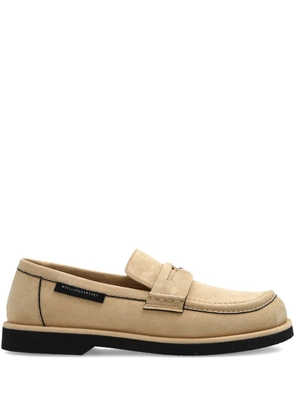 Stella McCartney Ryder penny-strap suede loafers - Neutrals