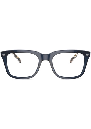 Vogue Eyewear tortoise-sell detailing glasses - Blue
