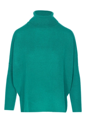 Not Shy roll-neck cashmere sweater - Green