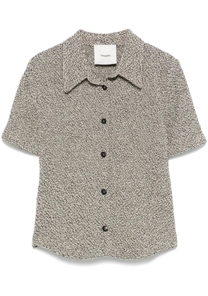 Nanushka Clare shirt - Black