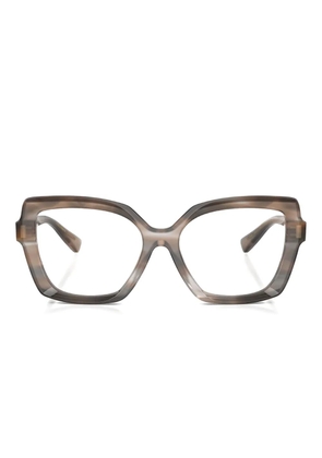 Dolce & Gabbana Eyewear geometric glasses - Grey