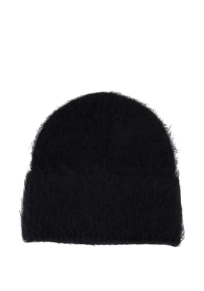 TOTEME alpaca knit beanie - Black