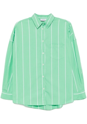 LMND Chiara wide stripe shirt - Green