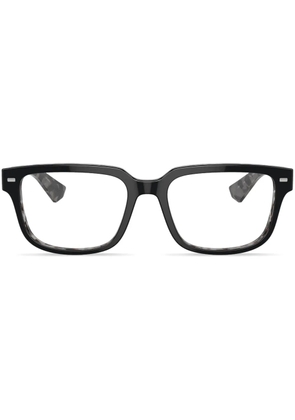 Dolce & Gabbana Eyewear square-frame clear-lenses glasses - Black