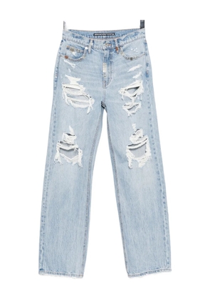 Alexander Wang distressed-detail jeans - Blue