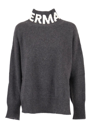 ERMANNO FIRENZE high-neck sweater - Grey