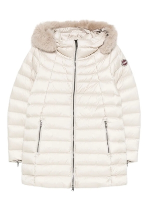 Colmar zip-fastening hooded coat - Neutrals