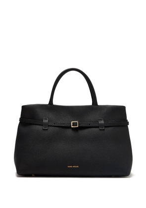 Manu Atelier leather tote bag - Black