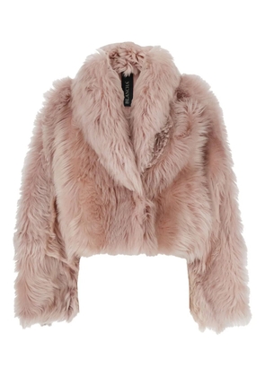 Blancha shearling jacket - Pink