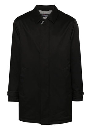 Kiton padded coat - Black