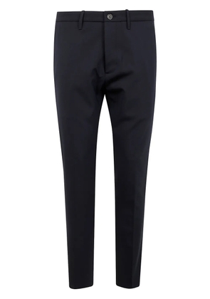 Nine In The Morning logo patch tailored trousers - Blue