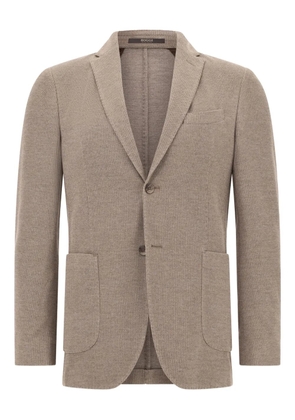 Boggi Milano textured blazer - Neutrals