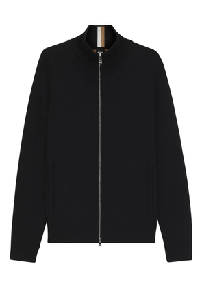 BOSS zip-up cardigan - Black